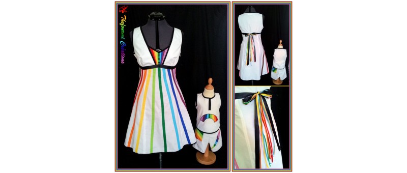 Ensemble Rainbow Dress